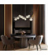 Virina Integrated LED Bar Pendant Ceiling Light Chrome 3000K-6