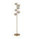 Virina Integrated LED Glass Floor Lamp Gold Colours 3000K-2
