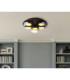 Higgins Shade Cluster Ceiling Light Black Brushed 3x GX53 1800K-5