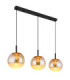 Severin Integrated LED Bar Pendant Ceiling Light Matt Black 3000K-1