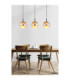 Severin Integrated LED Bar Pendant Ceiling Light Matt Black 3000K-8