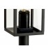 Tall Bollard Post, 1 x E27, IP54, Graphite Black - 8