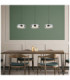 Livion Integrated LED Bar Pendant Ceiling Light Matt Black 3000K-7