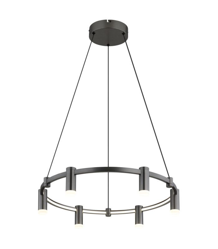 Castela Integrated Led Pendant Ceiling Light Matt Anthracite 2700-4000-6000K-1