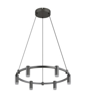 Castela Integrated Led Pendant Ceiling Light Matt Anthracite 2700-4000-6000K-2