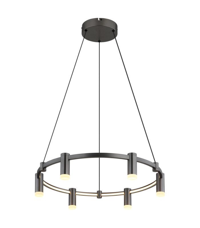 Castela Integrated Led Pendant Ceiling Light Matt Anthracite 2700-4000-6000K-4