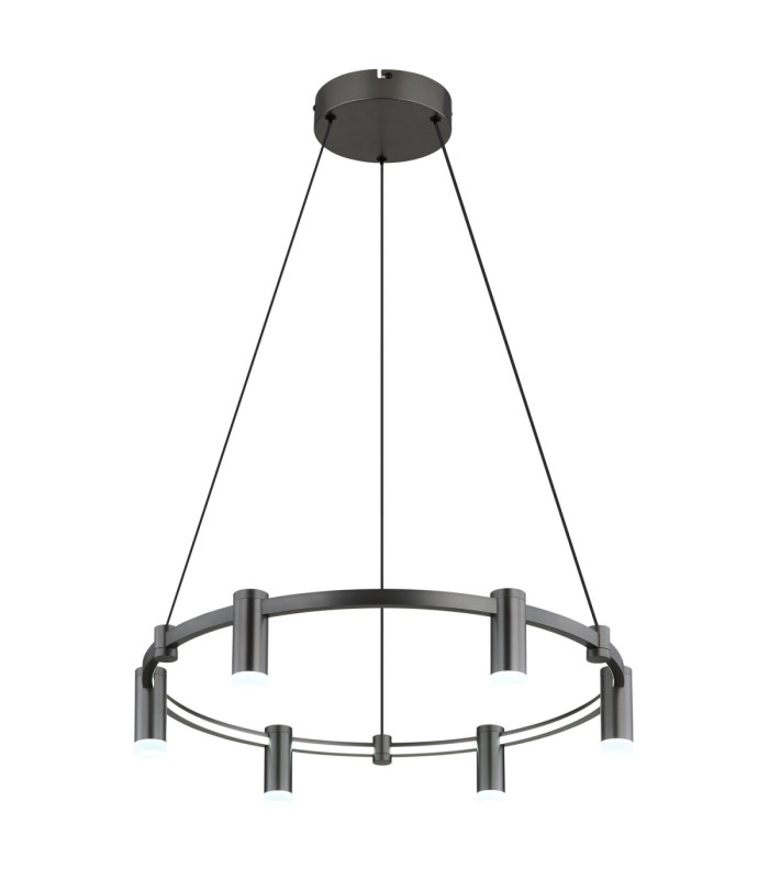 Castela Integrated Led Pendant Ceiling Light Matt Anthracite 2700-4000-6000K-5