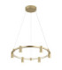 Castela Integrated Led Pendant Ceiling Light Matt Gold Colours 2700-4000-6000K-1