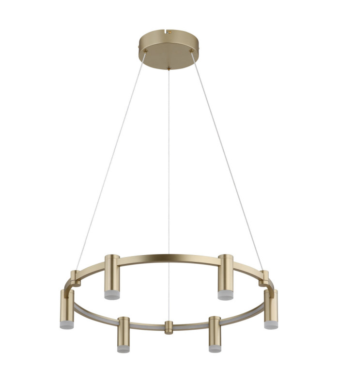 Castela Integrated Led Pendant Ceiling Light Matt Gold Colours 2700-4000-6000K-2
