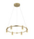 Castela Integrated Led Pendant Ceiling Light Matt Gold Colours 2700-4000-6000K-4