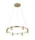 Castela Integrated Led Pendant Ceiling Light Matt Gold Colours 2700-4000-6000K-5