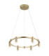 Castela Integrated Led Pendant Ceiling Light Matt Gold Colours 2700-4000-6000K-9
