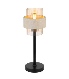 Daren Table Lamp Matt Black 1x E27-1