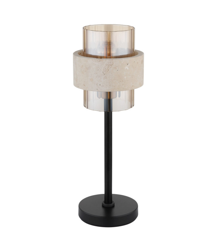 Daren Table Lamp Matt Black 1x E27-2