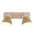 Lyndon Twin Ceiling Spotlight Matt White 2x E14-4