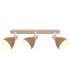 Lyndon Ceiling Spotlight Bar Matt White 3x E14-3