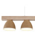 Lyndon Bar Pendant Ceiling Light Matt White 4x E14-4