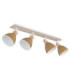 Lyndon Ceiling Spotlight Bar Matt White 4x E14-2