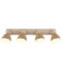 Lyndon Ceiling Spotlight Bar Matt White 4x E14-4