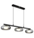 Carlene 85cm Integrated LED Bar Pendant Ceiling Light Matt Black 3000-4200-6000K-1