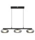 Carlene 85cm Integrated LED Bar Pendant Ceiling Light Matt Black 3000-4200-6000K-3