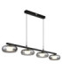 Carlene 110cm Integrated LED Bar Pendant Ceiling Light Matt Black 3000-4200-6000K-1