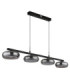 Carlene 110cm Integrated LED Bar Pendant Ceiling Light Matt Black 3000-4200-6000K-2