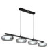 Carlene 110cm Integrated LED Bar Pendant Ceiling Light Matt Black 3000-4200-6000K-7