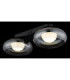 Carlene Twin Integrated LED Shade Cluster Ceiling Light Matt Black 3000-4200-6000K-4