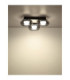 Carlene Tripple Integrated LED Shade Cluster Ceiling Light Matt Black 3000-4200-6000K-7