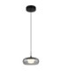 Carlene Integrated LED Dome Pendant Ceiling Light Matt Black 3000-4200-6000K-1