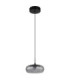 Carlene Integrated LED Dome Pendant Ceiling Light Matt Black 3000-4200-6000K-2