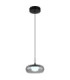 Carlene Integrated LED Dome Pendant Ceiling Light Matt Black 3000-4200-6000K-6