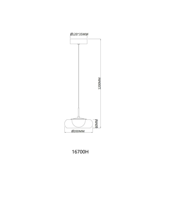 Carlene Integrated LED Dome Pendant Ceiling Light Matt Black 3000-4200-6000K-9