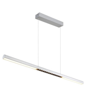 Cody Integrated LED Bar Pendant Ceiling Light Brushed 3000K-1