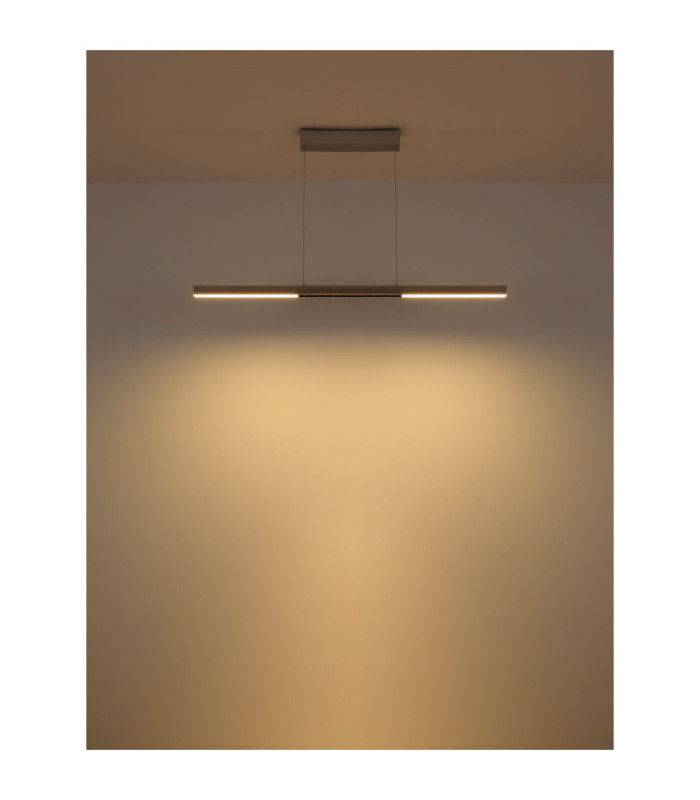 Cody Integrated LED Bar Pendant Ceiling Light Brushed 3000K-4