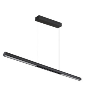 Cody Integrated LED Bar Pendant Ceiling Light Matt Black 3000K-2