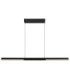 Cody Integrated LED Bar Pendant Ceiling Light Matt Black 3000K-3