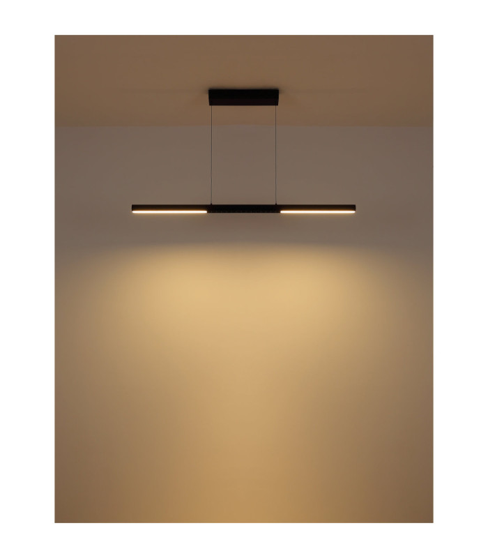 Cody Integrated LED Bar Pendant Ceiling Light Matt Black 3000K-4