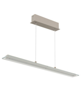 Novak Integrated LED Bar Pendant Ceiling Light Matt Sand Colour 3000-4000-6500K-2