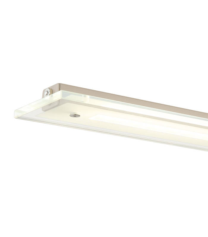 Novak Integrated LED Bar Pendant Ceiling Light Matt Sand Colour 3000-4000-6500K-4