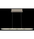 Novak Integrated LED Bar Pendant Ceiling Light Matt Sand Colour 3000-4000-6500K-6