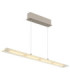Novak Integrated LED Bar Pendant Ceiling Light Matt Sand Colour 3000-4000-6500K-7