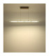 Novak Integrated LED Bar Pendant Ceiling Light Matt Sand Colour 3000-4000-6500K-10