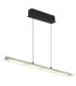 Novak Integrated LED Bar Pendant Ceiling Light Matt Black 3000-4000-6500K-1