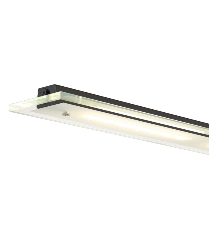 Novak Integrated LED Bar Pendant Ceiling Light Matt Black 3000-4000-6500K-4