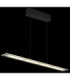 Novak Integrated LED Bar Pendant Ceiling Light Matt Black 3000-4000-6500K-5