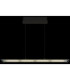 Novak Integrated LED Bar Pendant Ceiling Light Matt Black 3000-4000-6500K-6