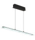 Novak Integrated LED Bar Pendant Ceiling Light Matt Black 3000-4000-6500K-8