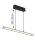 Novak Integrated LED Bar Pendant Ceiling Light Matt Black 3000-4000-6500K-11